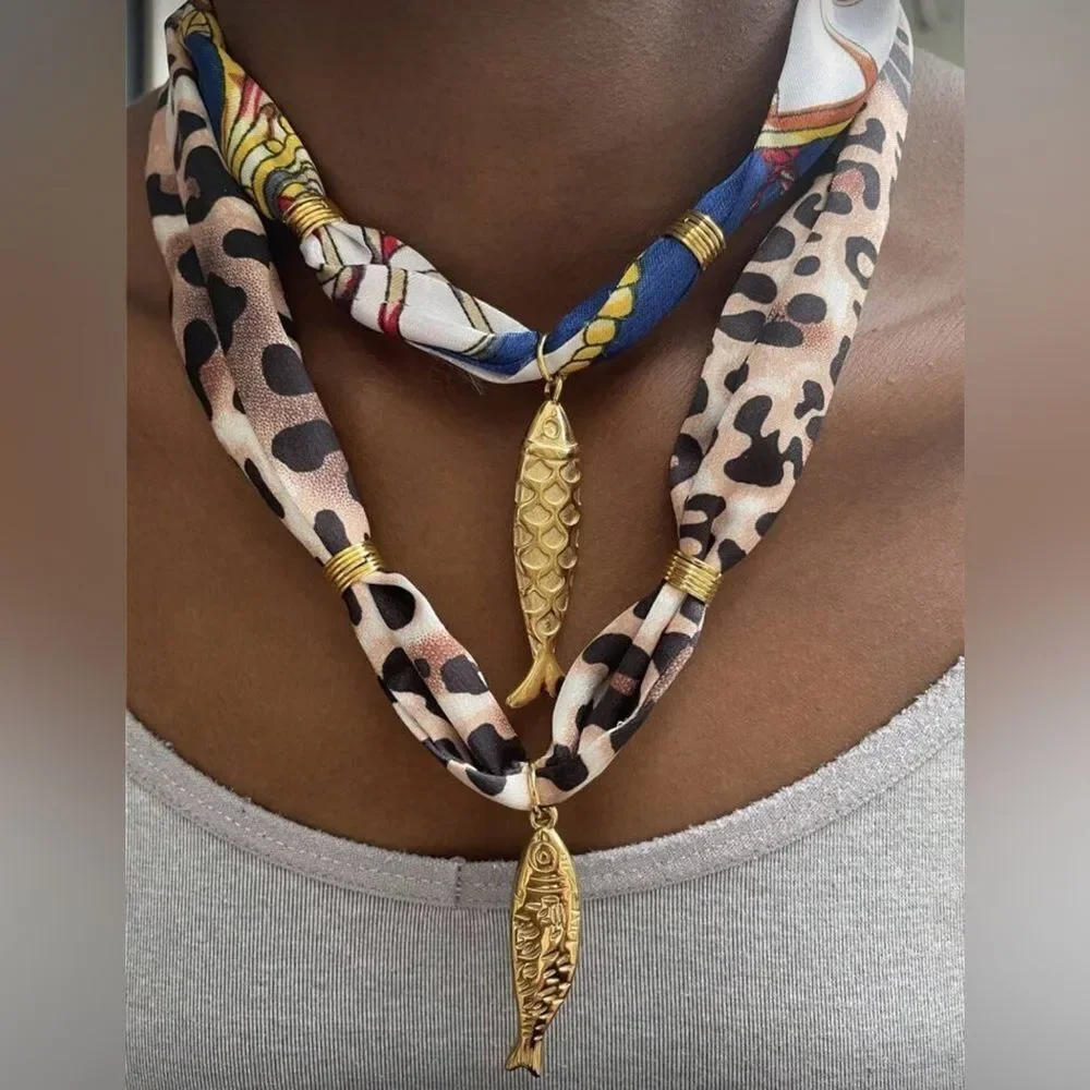 Boho Fish Necklace S1109